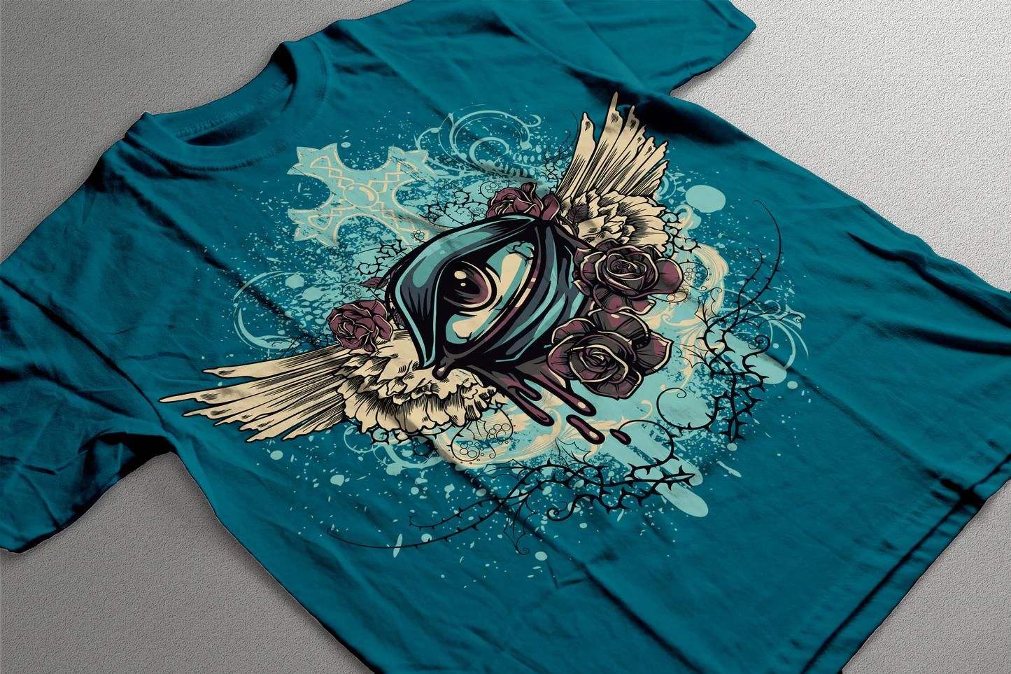 Urban Vibes: เสื้อยืดพิมพ์ลายศิลปะสำหรับผู้ชาย
